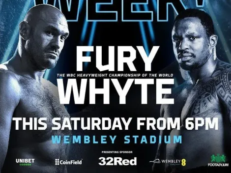 ¿A qué hora pelean y dónde ver a Tyson Fury contra Dillian White?