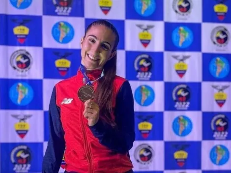 Vale Toro ganó en el Sudamericano de Karate ¡con un codo luxado!