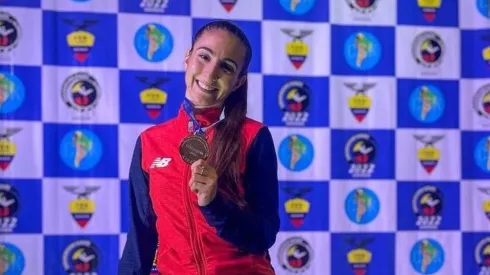 Vale Toro ganó en el Sudamericano de Karate ¡con un codo luxado!
