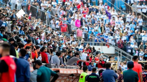 En la tribuna oficial de Colo Colo se generaron los problemas