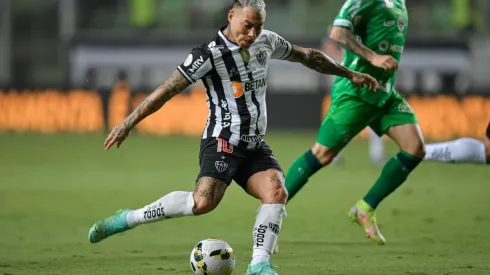 Eduardo Vargas jugó hasta el minuto 68 por el Atlético Mineiro.