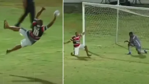 Hincha le enseña a tirarse al portero Kleber