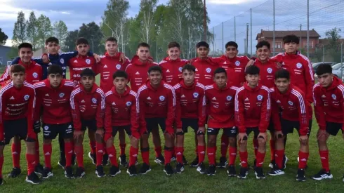 La selección chilena sub-15 cayó en su debut.