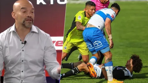 Falcón tuvo un áspero duelo contra los jugadores de la Católica