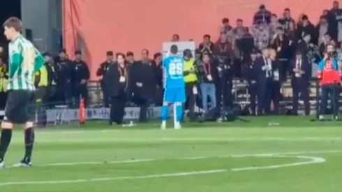 Claudio Bravo vivió con euforia la obtención de la Copa del Rey