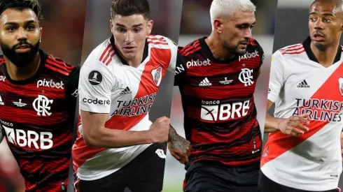 Gabigol, Julián Álvarez, Giorgian de Arrascaeta y Nicolás de la Cruz están entre los jugadores más valiosos de la Copa Libertadores 2022