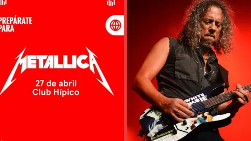 Kirk Hammet ya tiene la guitarra afinada para el show que Metallica ofrecerá este miércoles.