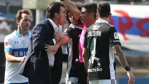 Gustavo Quinteros conoció su castigo tras ser expulsado por sus reclamos