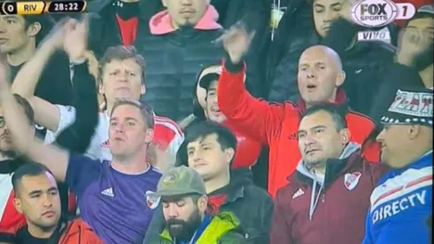 El hincha cruzado descubierto en la barra de River Plate