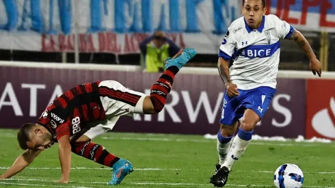 Fabián Orellana fue una de las grandes figuras de la UC ante Flamengo
