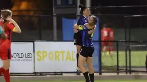 Cote Rojas sigue en racha goleadora y anota en victoria del Salisbury Inter