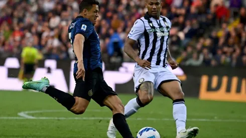 Alexis Sánchez ingresó en la segunda parte ante el Udinese