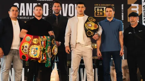 Canelo y Bivol se preparan para la pelea de este sábado