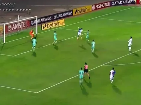 El golazo de Antofagasta contra la Liga de Quito en la Sudamericana