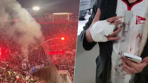 Otro mal comportamiento se vivió en canchas sudamericanas