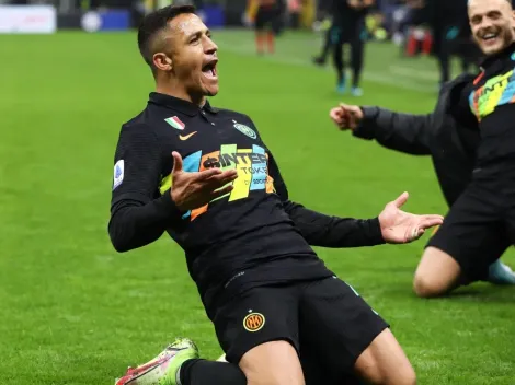 Alexis marca en vibrante remontada del Inter: punteros otra vez