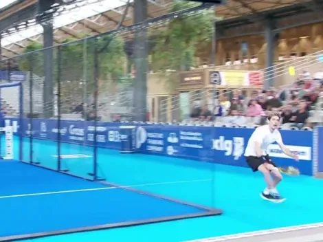 El punto imposible de un argentino en el Abierto de Pádel en Bélgica