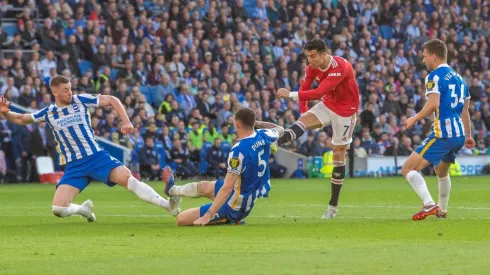 Una humillante y dolorosa derrota sufrió CR7 con el United ante el Brighton.