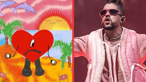 La portada del nuevo disco Un Verano Sin Ti, junto a Bad Bunny.