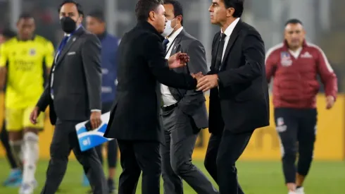 Marcelo Gallardo piensa de lleno en su duelo ante Colo Colo.