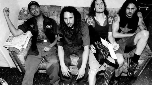 El cuarteto de Rage Against The Machine.