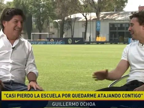 Ochoa le confiesa a Zamorano que casi pierde la escuela por jugar con él