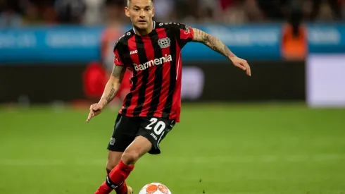 El chileno Charles Aránguiz juega desde el año 2015 en el Bayer Leverkusen