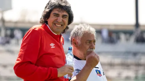 Carlos Caszely fue uno de los grandes amigos de la vida que visitó al Chano Garrido en la clínica.