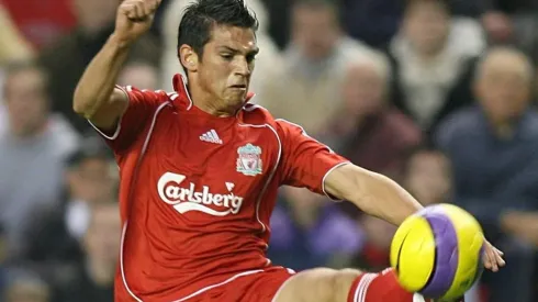 Mark González estuvo durante una temporada con el Liverpool y marcó tres goles.