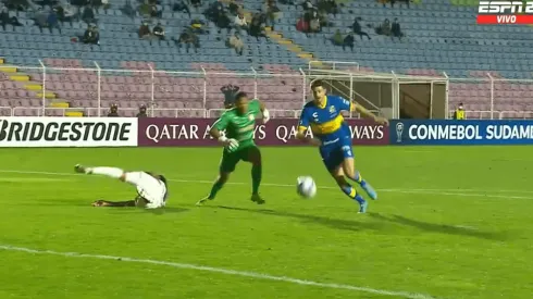 Blooper de Ayacucho y gol de Everton en Copa Sudamericana.