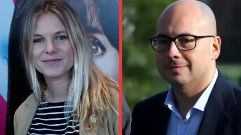 Los amigos Ignacia Allamand y Nicolás López.