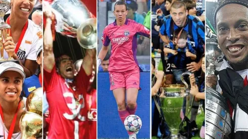 Marta, Tevez, Endler, Samuel y Ronaldinho integran el exclusivo grupo de campeones de Copa Libertadores y Champions League