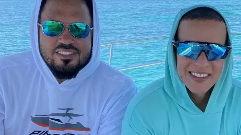 Raphy Pina y Daddy Yankee.