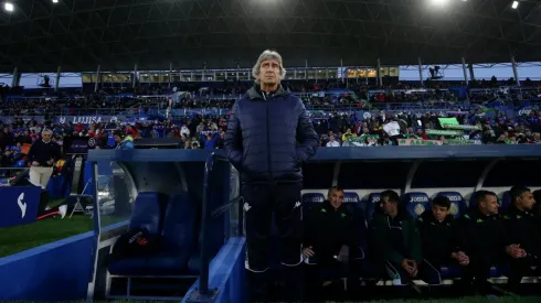 Manuel Pellegrini hizo sentir sus reclamos hacia el arbitraje.