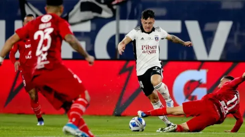 Colo Colo ante Ñublense en el Monumental.