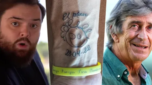 ¿Ibai Llanos y Manuel Pellegrini juntos? Un tatuaje lo hizo posible