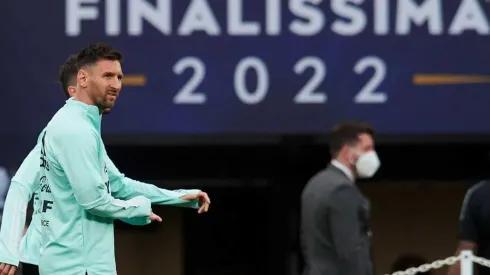 Lionel Messi listo para la Finalissima
