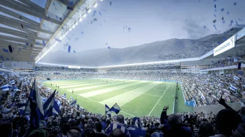 La recreación del nuevo estadio San Carlos de Apoquindo