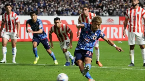 Japón le marcó 4 goles a Paraguay