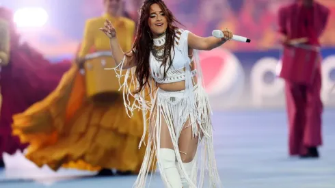 Camila Cabello reveló que le ocurrió algo en pleno show de la Champions League