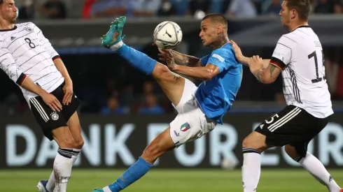 Italia y Alemania empatan por la primera fecha de la UEFA Nations League.