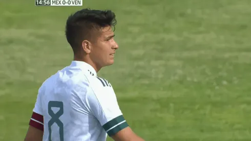 Benjamín Galdames ha sido titular en los tres partidos de México.
