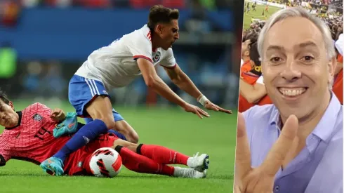 Diego Valencia es uno de los cinco representados por Fernando Felicevich en la selección chilena que actuó hoy ante Corea del Sur