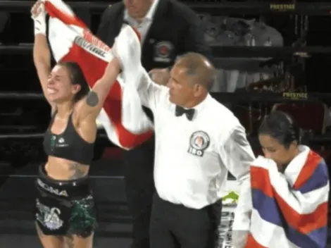 ¡Ídola! Leona Asenjo obtiene el cinturón mundial de la IBO