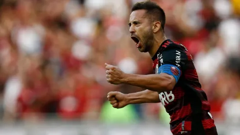 Everton Ribeiro anotó el descuento del Flamengo en la derrota 1-2 ante Fortaleza en la última fecha