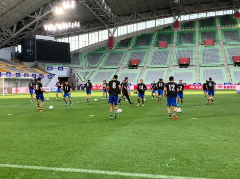 Video: la Roja entrena para su estreno en la Copa Kirin