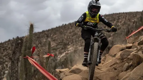 Paz Gallo en una competición