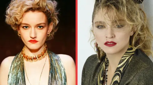 Julia Garner y Madonna.