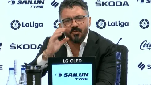 Gennaro Gattuso quedó loco con la pregunta que le hicieron en su llegada al Valencia
