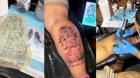 Increíble: La hincha del Chago que suma un tatuaje de Yenny Acuña